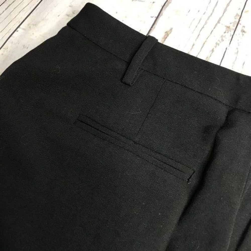 Calvin Klein Black & Gold Dress Pants Size 6 - Picture 7 of 9